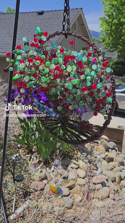 Apple Picking Tree - Suncatcher